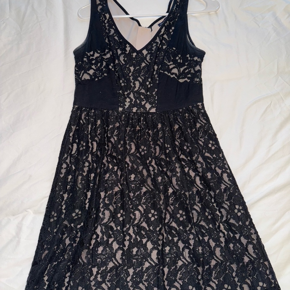 American Eagle Black Lace Dress